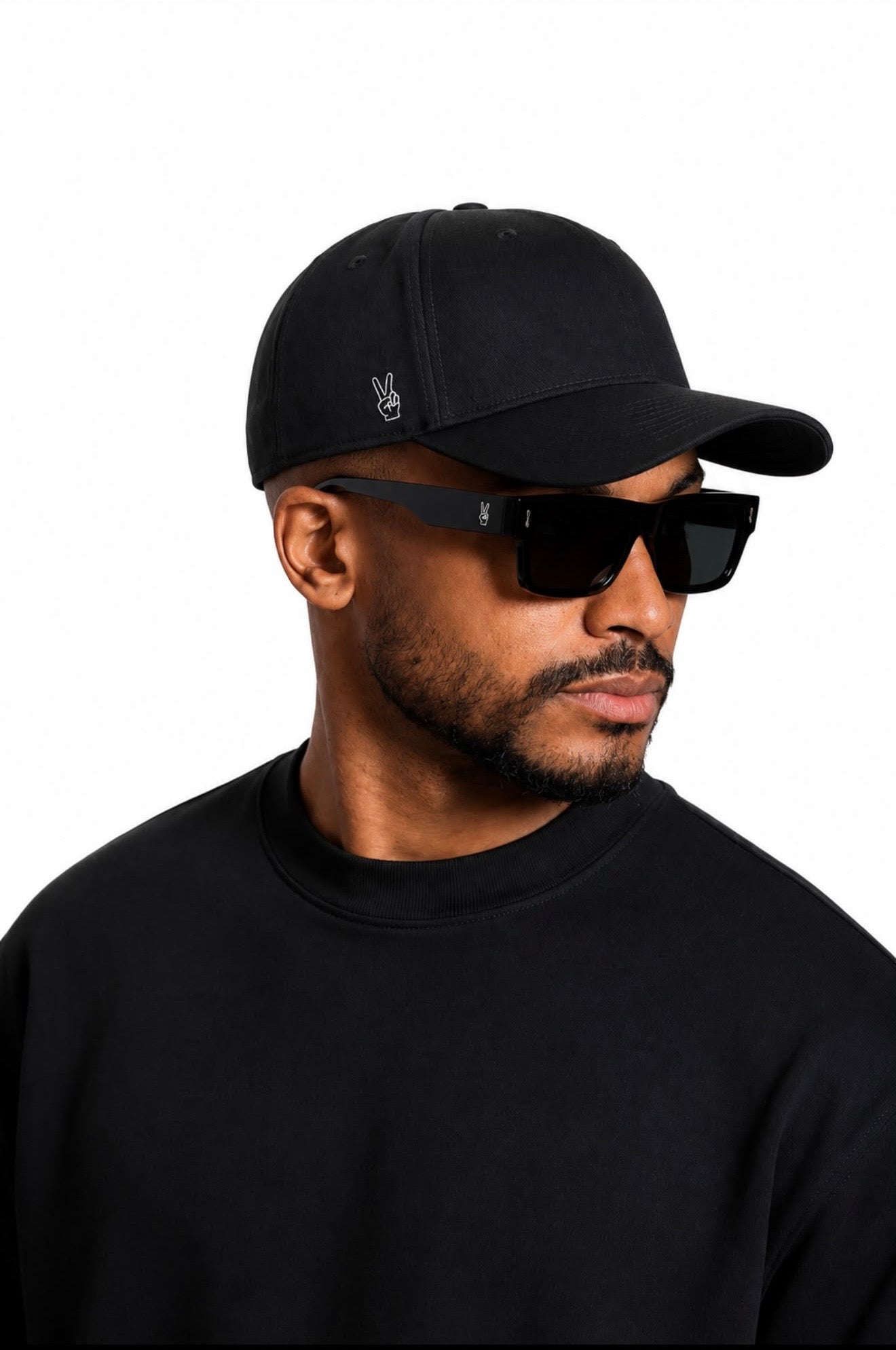 Casquette Noire Signe Youpax